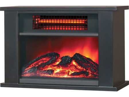 LifeSmart 1000W Tabletop Infrared Fireplace Space Heater Hot on Sale