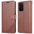 AZNS For Oppo K10 4G Realme 9i Textured PU Leather + TPU Cover Magnetic Clasp Wallet Stand Case For Discount