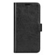 For OPPO A55s 5G Crazy Horse Texture PU Leather Wallet Flip Phone Case Inner TPU Bumper Stand Cover Cheap