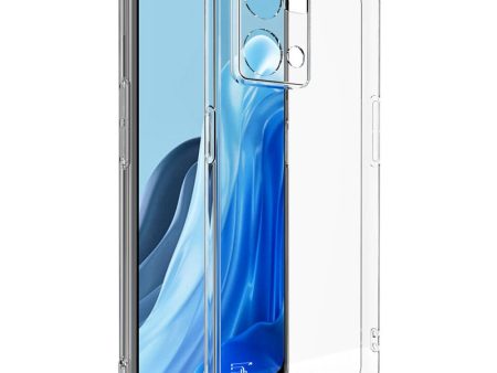 IMAK UX-5 Series for Oppo Reno7 4G   F21 Pro 4G   Reno8 4G Clear Case Anti-Scratch Soft TPU Shockproof Phone Cover Online Hot Sale