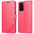 AZNS For Oppo K10 4G Realme 9i Textured PU Leather + TPU Cover Magnetic Clasp Wallet Stand Case For Discount