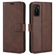 For OPPO A55s 5G Texture PU Leather Wallet Cover Stand Soft TPU Shockproof Flip Case Hot on Sale