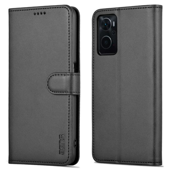 AZNS For Oppo K10 4G Realme 9i PU Leather Foldable Stand Phone Case Wallet Magnetic Clasp Shell Hot on Sale