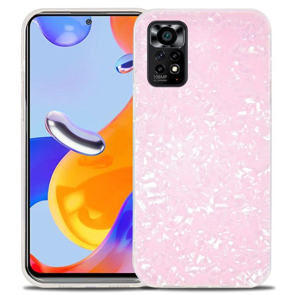 IPAKY for Xiaomi Redmi Note 11 4G (Qualcomm) Redmi Note 11S 4G IMD Design Phone Case Dual Layer Acrylic Backing + TPU Anti-Scratch Cover Online Hot Sale