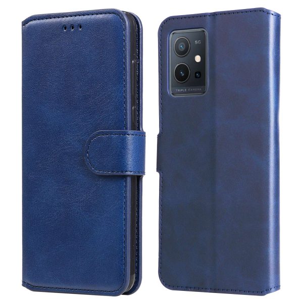 For vivo Y55 5G Y75 5G T1 5G Y33s 5G iQOO U5 5G Shockproof PU Leather Phone Case Magnetic Closure Wallet Stand Shell on Sale