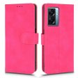 Skin-touch Feeling Phone Case for Oppo A57 (2022) 5G   A77 5G, PU Leather + TPU Full Protection Cover with Stand Wallet Supply