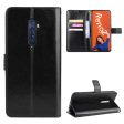 Crazy Horse Leather Wallet Case for OPPO Reno2 For Discount