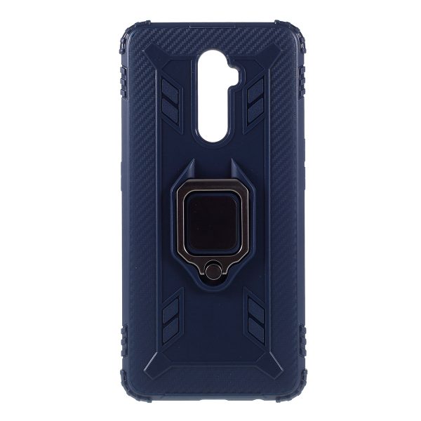 Finger Ring Kickstand Drop-proof TPU Case for Oppo Reno Ace Realme X2 Pro on Sale